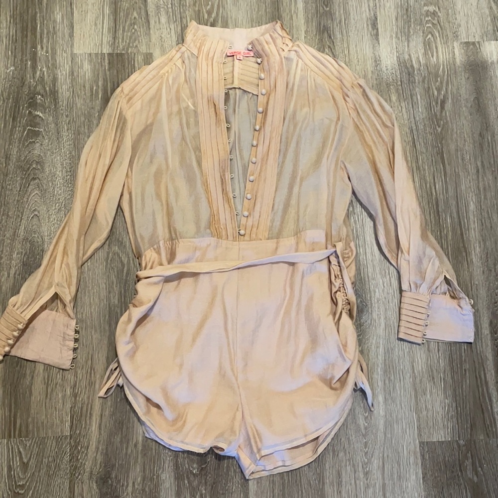 VERGE GIRL LONG SLEEVE ROMPER